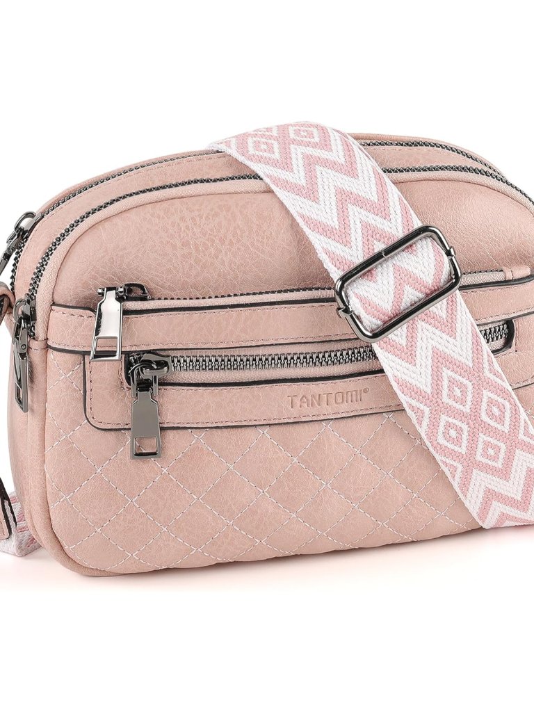 Crossbody Bags For Women, Multi Pocket Crossbody Purses, Vegan Leather Shoulder